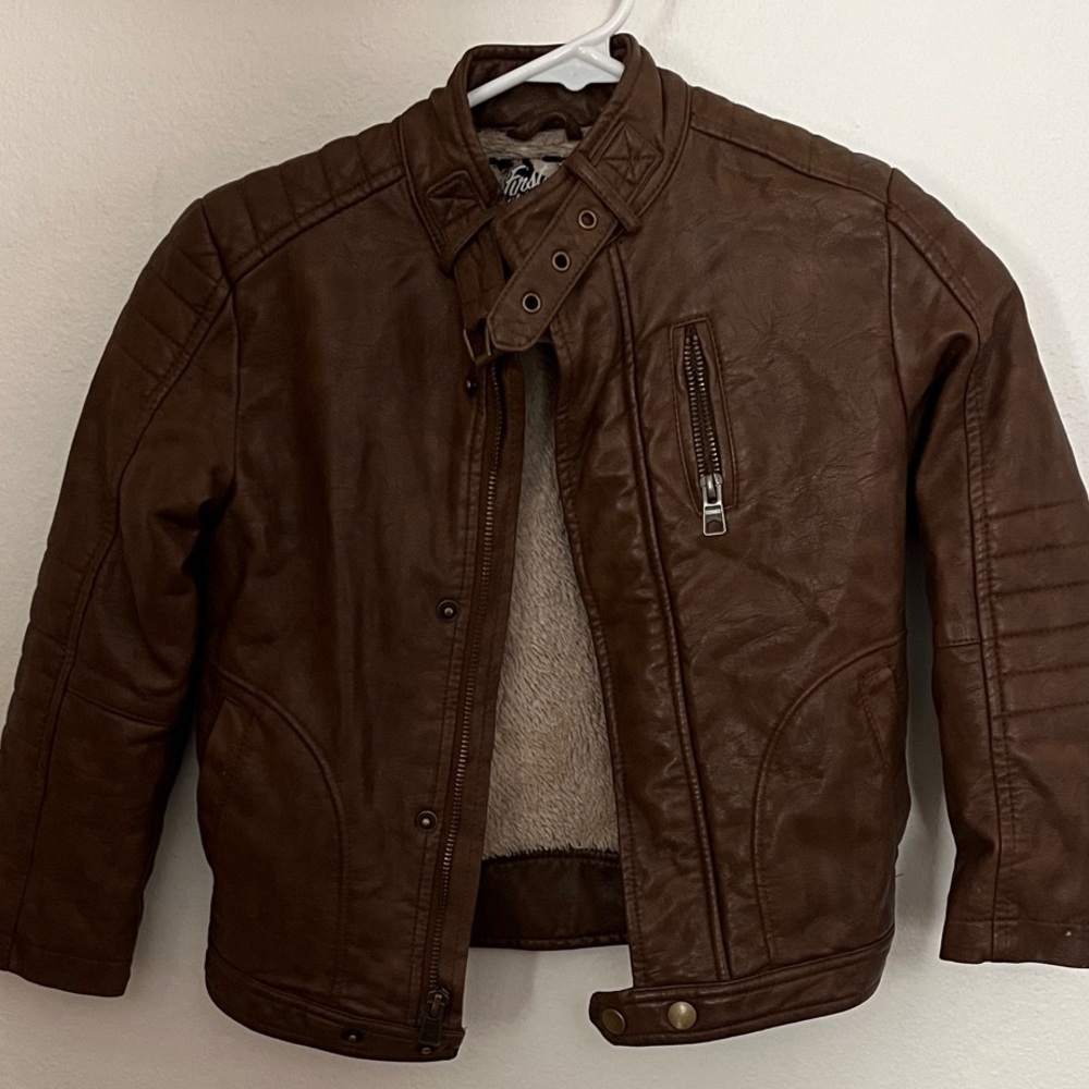 Boys Leather Jacket